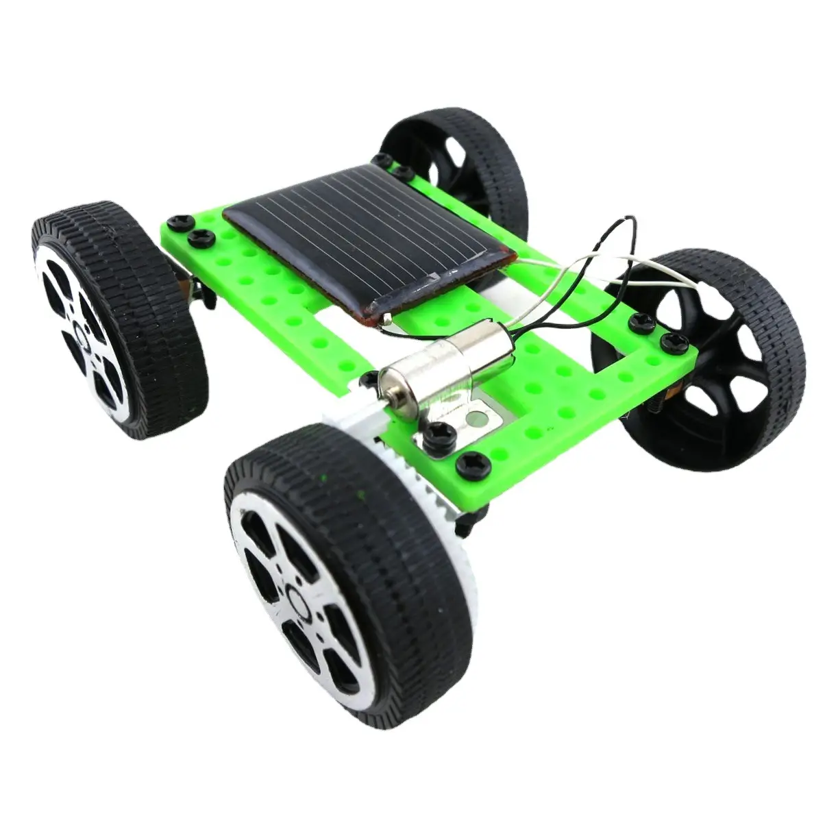 Solar Powered Mini Car DIY Handmade Science Toy