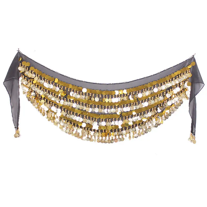 Wholesale Belly Dance Waist Chain Hip Towel Women's Indian Dance Belt - Image 11