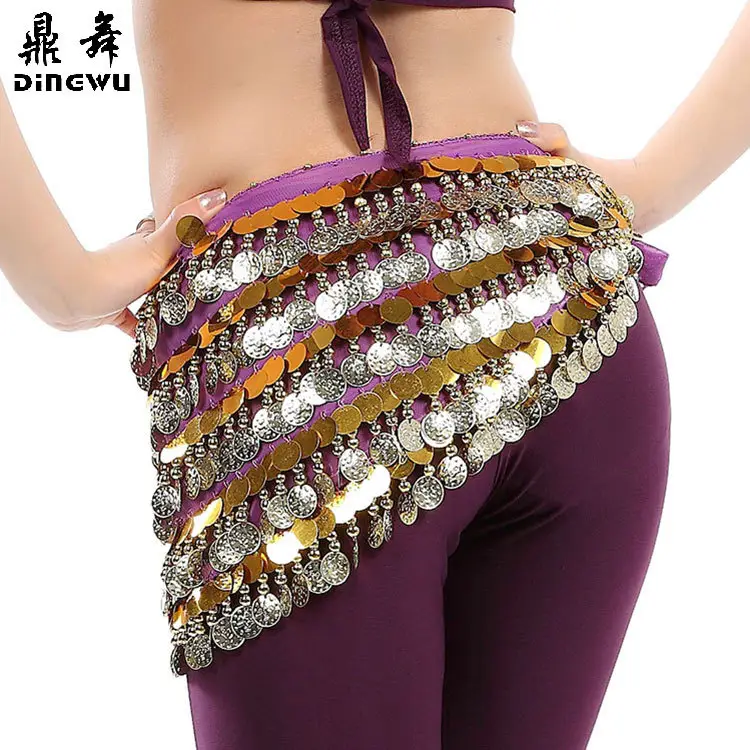 Wholesale Belly Dance Waist Chain Hip Towel Women's Indian Dance Belt - Image 3
