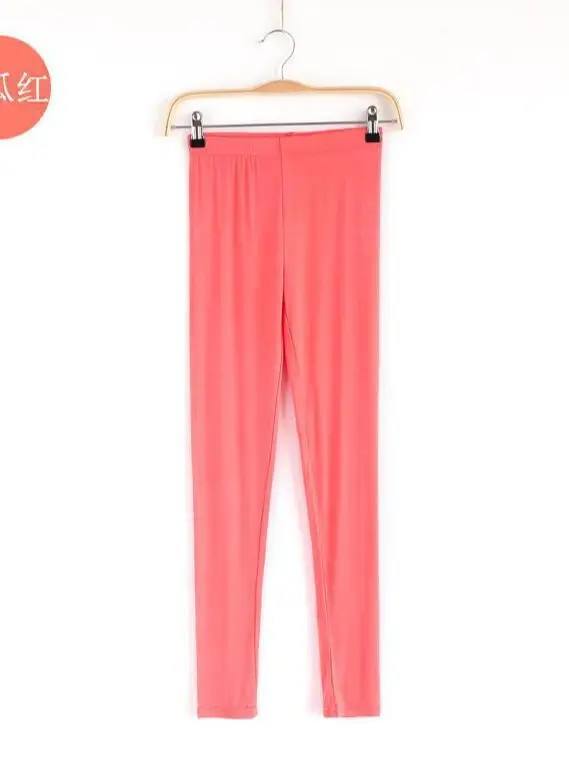 Women's Black Elastic Leggings Summer Wear - Image 6