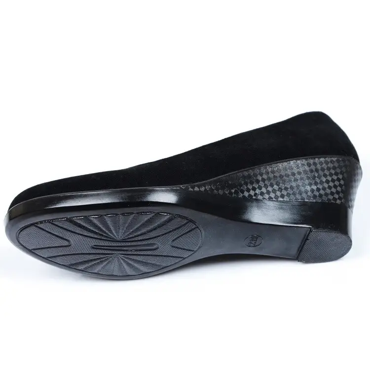 Old Beijing cloth shoes women's shoes wedge heel work shoes high heel professional shoes black cloth shoes factory direct sales a generation of hair - Image 5