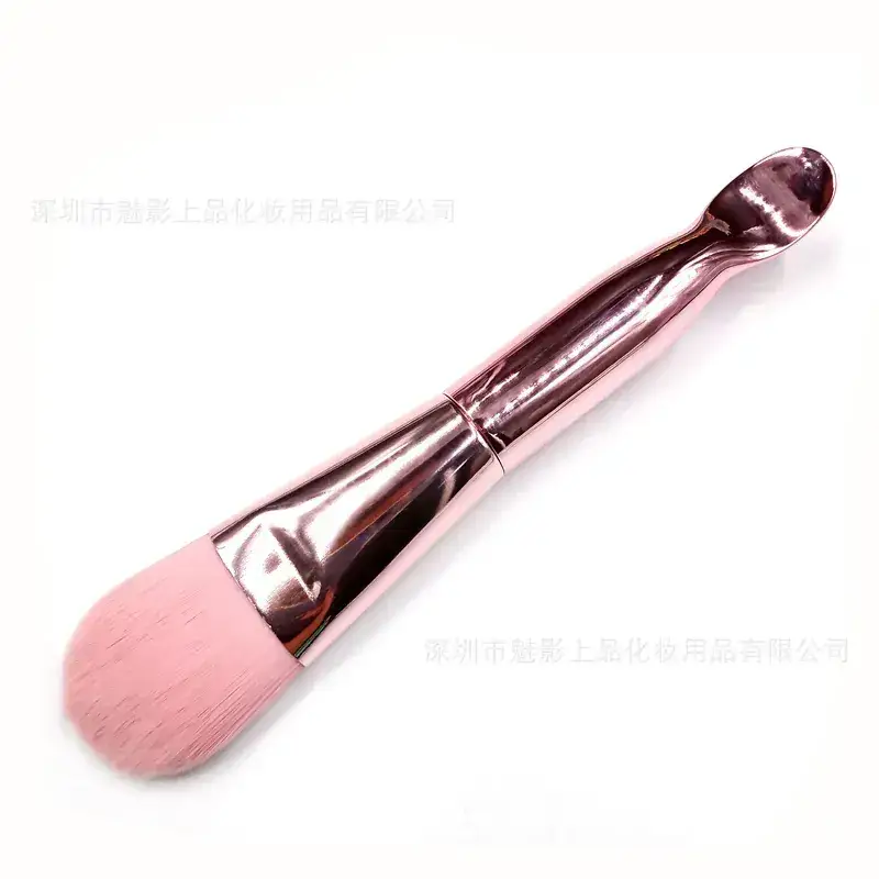 Makeup Brush Single Double Head with Scoop Tongue Foundation Brush