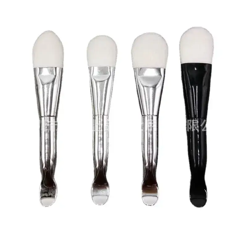 Makeup Brush Single Double Head with Scoop Tongue Foundation Brush