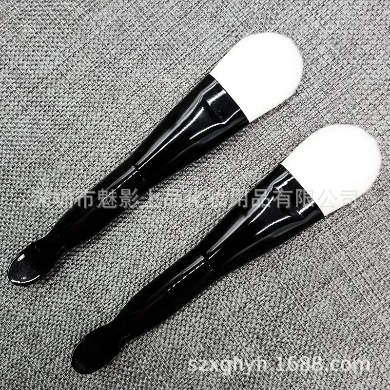 Makeup Brush Single Double Head with Scoop Tongue Foundation Brush