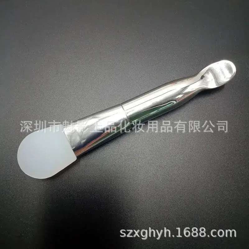 Makeup Brush Single Double Head with Scoop Tongue Foundation Brush
