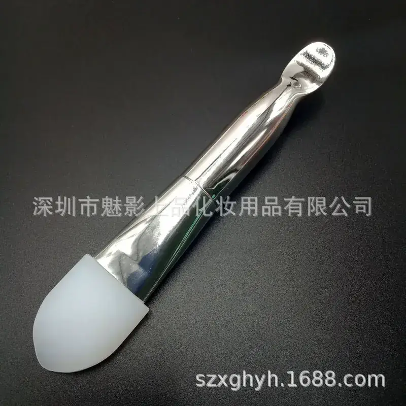 Makeup Brush Single Double Head with Scoop Tongue Foundation Brush