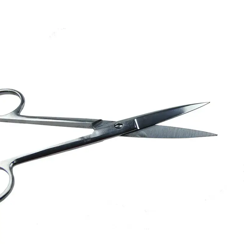 Stainless Steel Animal Dissection Scissors 14/16/18mm