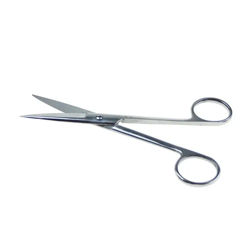 Stainless Steel Animal Dissection Scissors 14/16/18mm