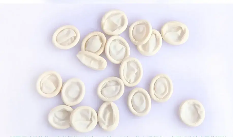 White Latex Anti-Static Finger Gloves for Dust-Free Use - Image 3