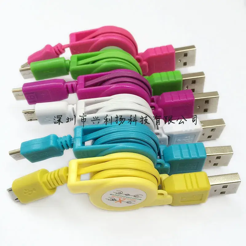USB One-Way Retractable Cable for Tablets & Gift Use - Image 3