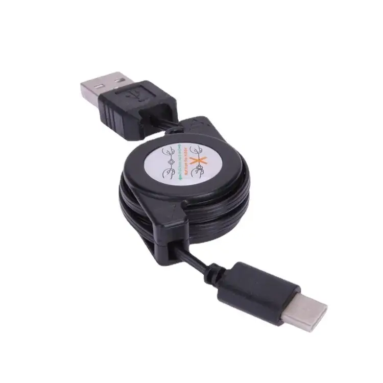 USB One-Way Retractable Cable for Tablets & Gift Use