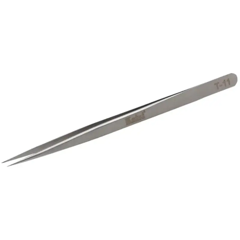 Stainless Steel Precision Tweezers for Mobile Repair