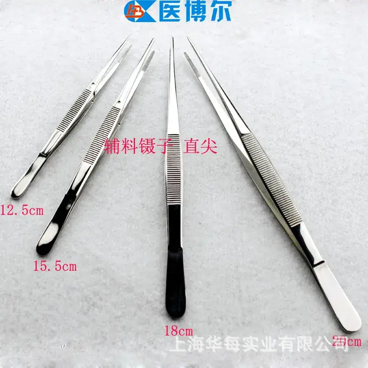 Stainless Steel Medical Tissue Tweezers for Precision Care - Image 2