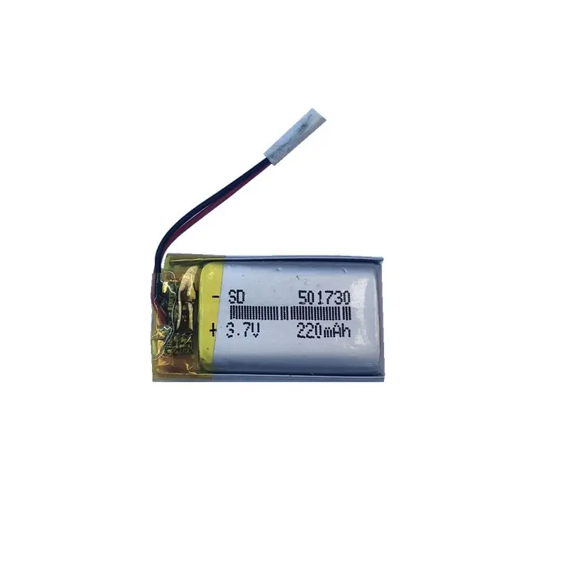 3.7V polymer lithium battery 501730 recording pen remote control 200mAh smart wear Bluetooth headset