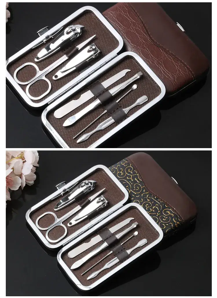 Nail Clipper Set Seven-Piece Manicure Tool Set Carbon Steel — feature 9