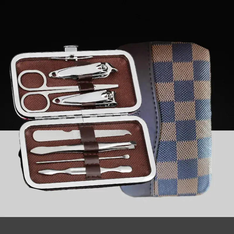 Nail Clipper Set Seven-Piece Manicure Tool Set Carbon Steel - Image 2