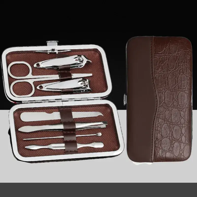 Nail Clipper Set Seven-Piece Manicure Tool Set Carbon Steel - Image 3