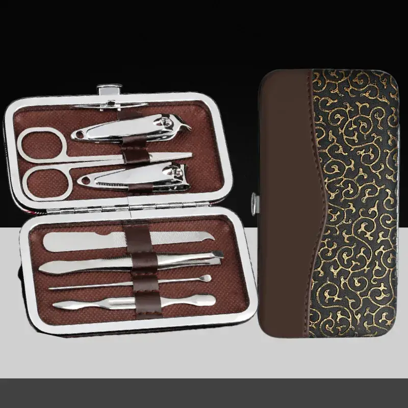Nail Clipper Set Seven-Piece Manicure Tool Set Carbon Steel - Image 4