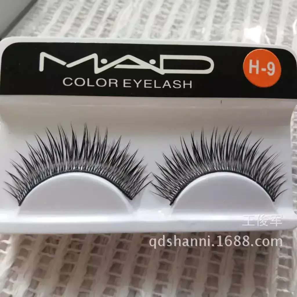 H-9 False Eyelashes H9 European American 10 Pairs