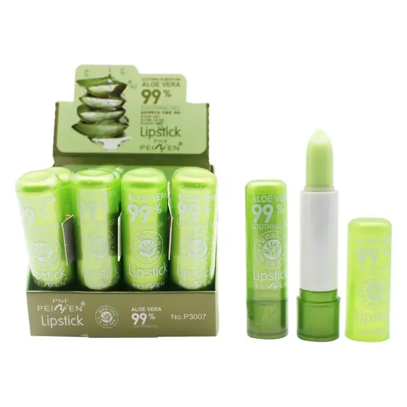 Aloe Vera Moisturizing Waterproof Lipstick Color Change