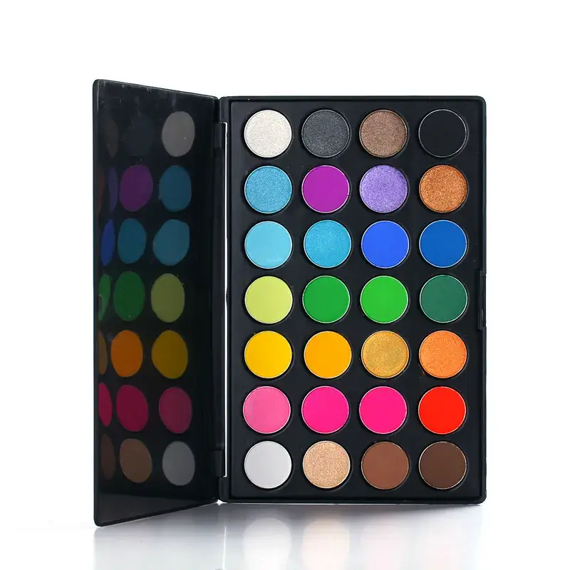 28 Color Matte Eye Shadow Makeup Palette for Kids & Professionals - Image 6