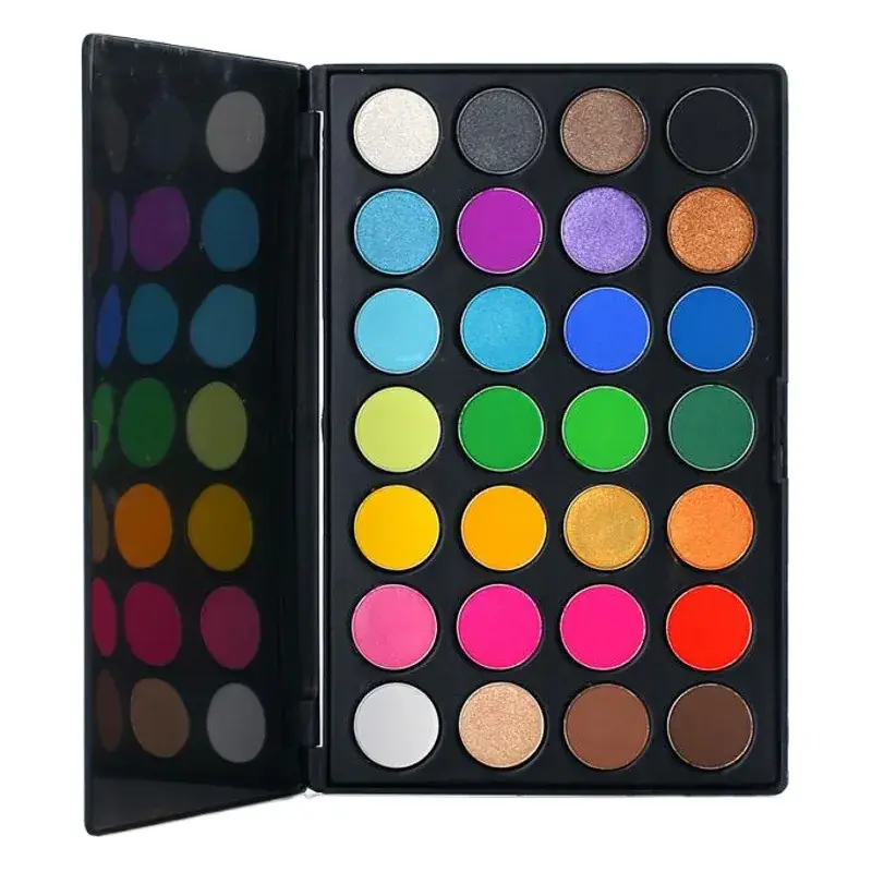 28 Color Matte Eye Shadow Makeup Palette for Kids & Professionals