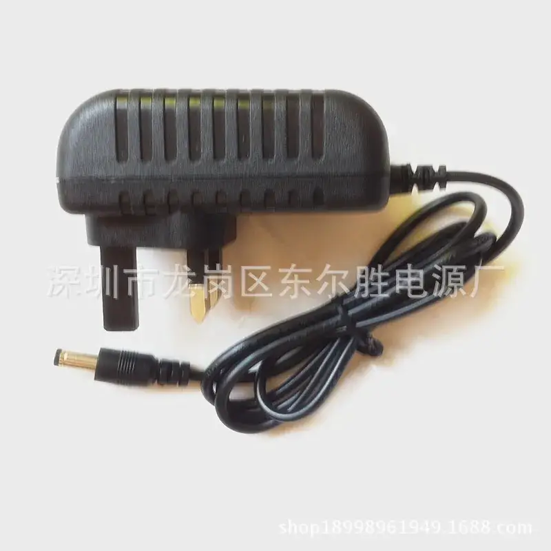 British 12V1A Power Adapter with Security Monitor LED Strip - Image 4