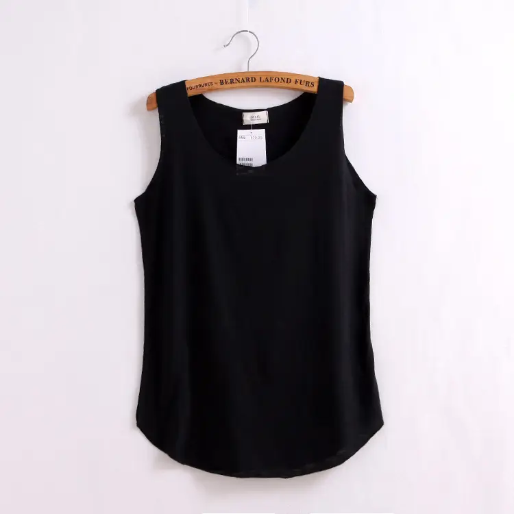 Summer Gray Bamboo Cotton Sleeveless Vest Large - Image 5