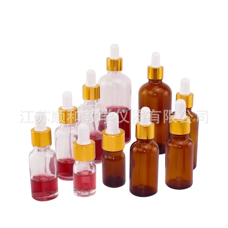 Glass Essential Oil Bottle Dropper 100ml 20ml 50ml
