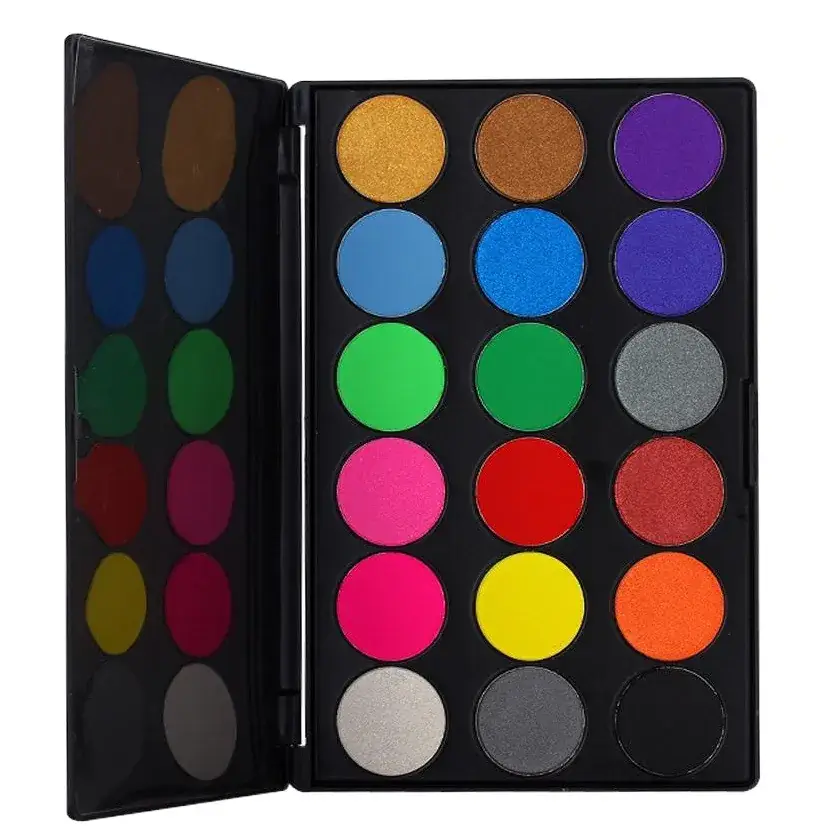 18 Color Matte Pearlescent Eye Makeup for Kids