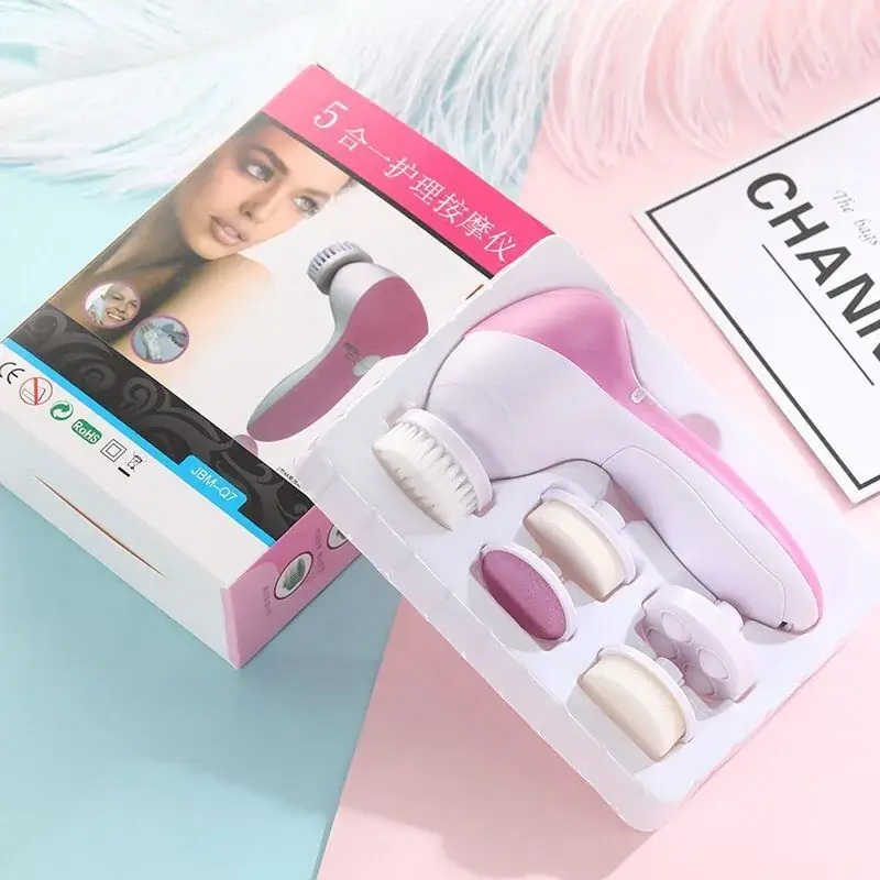 Electric 5-in-1 Face Cleansing & Massage Tool