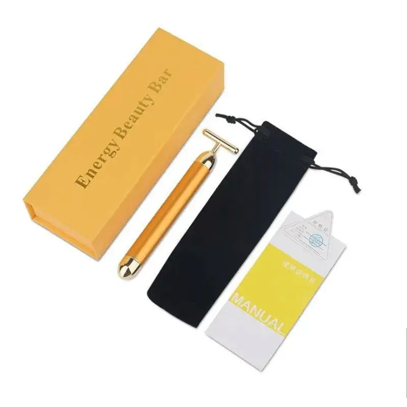 24K Golden Electric Facial Massage Stick - Image 5