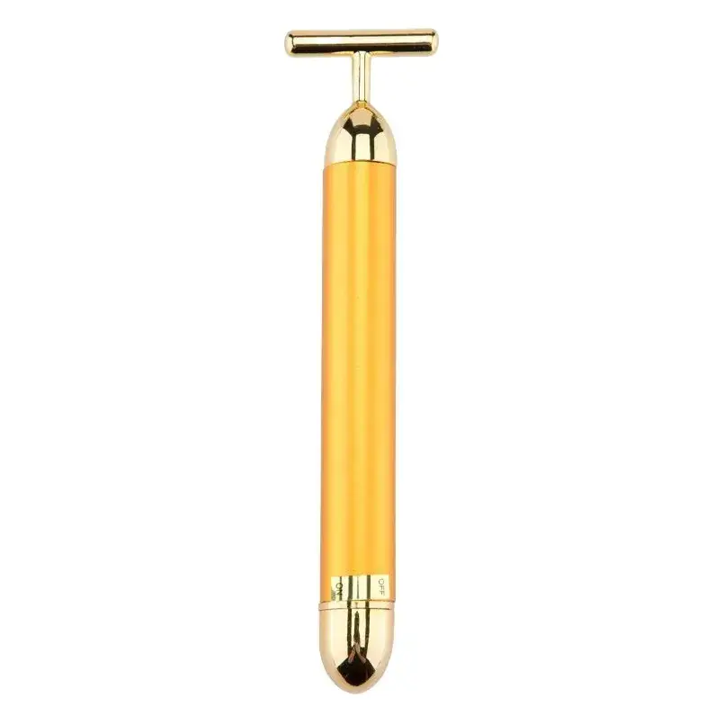 24K Golden Electric Facial Massage Stick