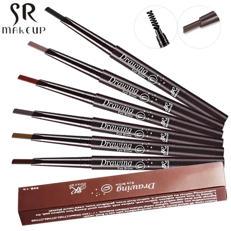 Dracula Eyebrow Pencil Waterproof Smudge Proof Dual End - Image 2