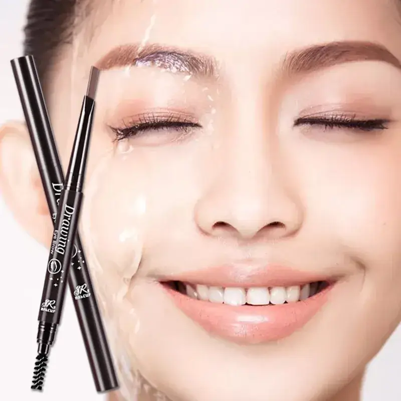 Dracula Eyebrow Pencil Waterproof Smudge Proof Dual End - Image 4