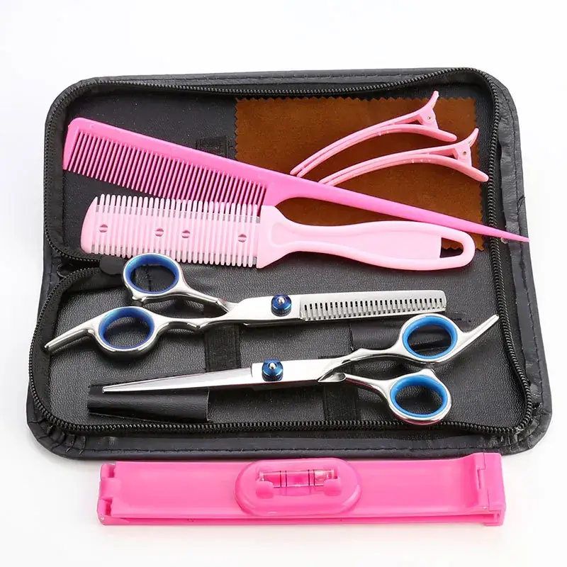 V-Grain Haircut Scissors Steel Blade 25% Waste - Image 10