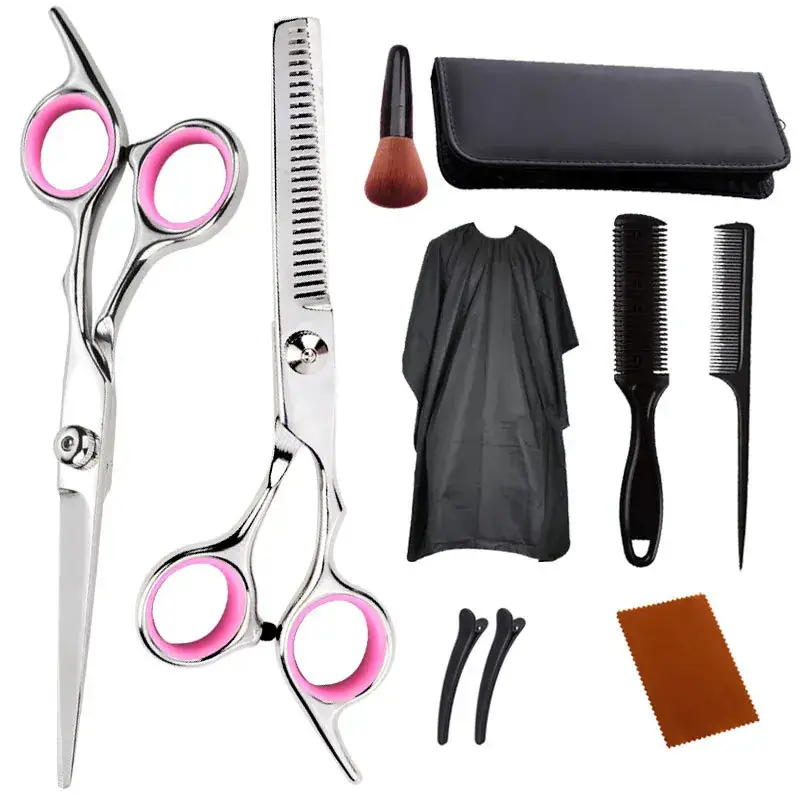 V-Grain Haircut Scissors Steel Blade 25% Waste