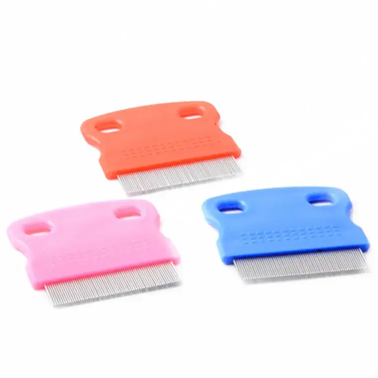 Cross-Border Pet Comb Plastic Steel Fine-Toothed - Image 2