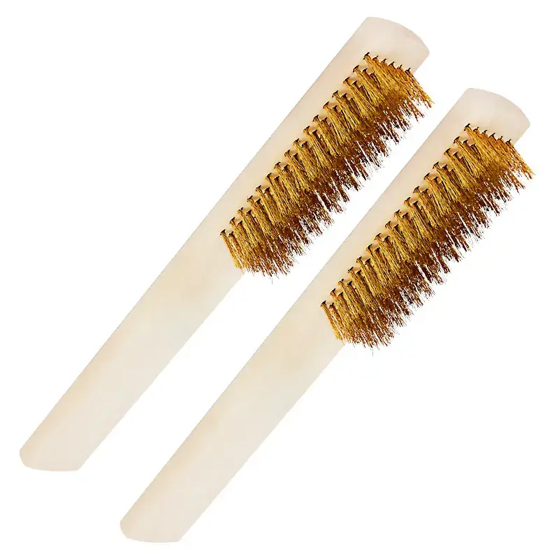 Copper Plated Mini Derusting Brushes for Factory Use - Image 7
