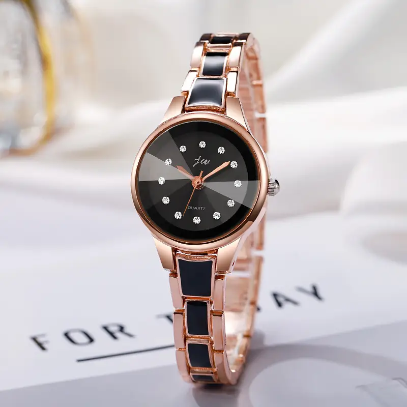 New Imitation Ceramic Fashion Watch, Women's Rhinestone Fashion Watch, Waterproof for Daily Life, Student Wholesale Quartz Watch