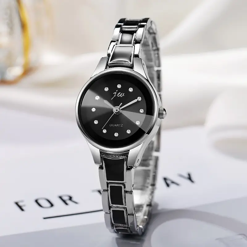 New Imitation Ceramic Fashion Watch, Women's Rhinestone Fashion Watch, Waterproof for Daily Life, Student Wholesale Quartz Watch