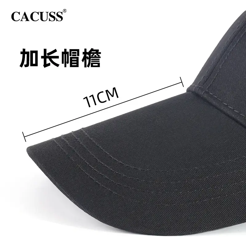 Men Black Baseball Cap Unisex Spring Winter Hat