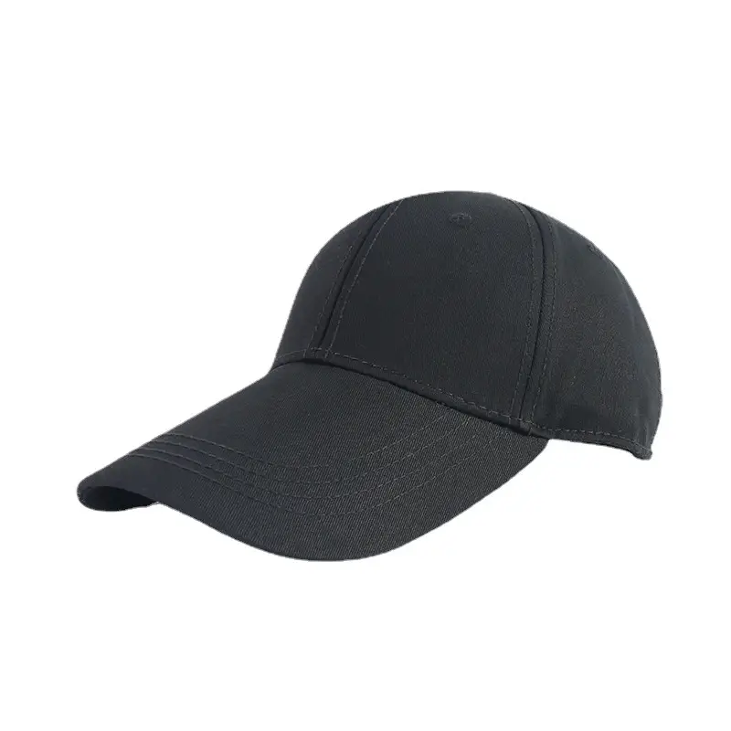 Men Black Baseball Cap Unisex Spring Winter Hat