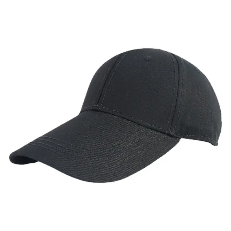 Men Black Baseball Cap Unisex Spring Winter Hat