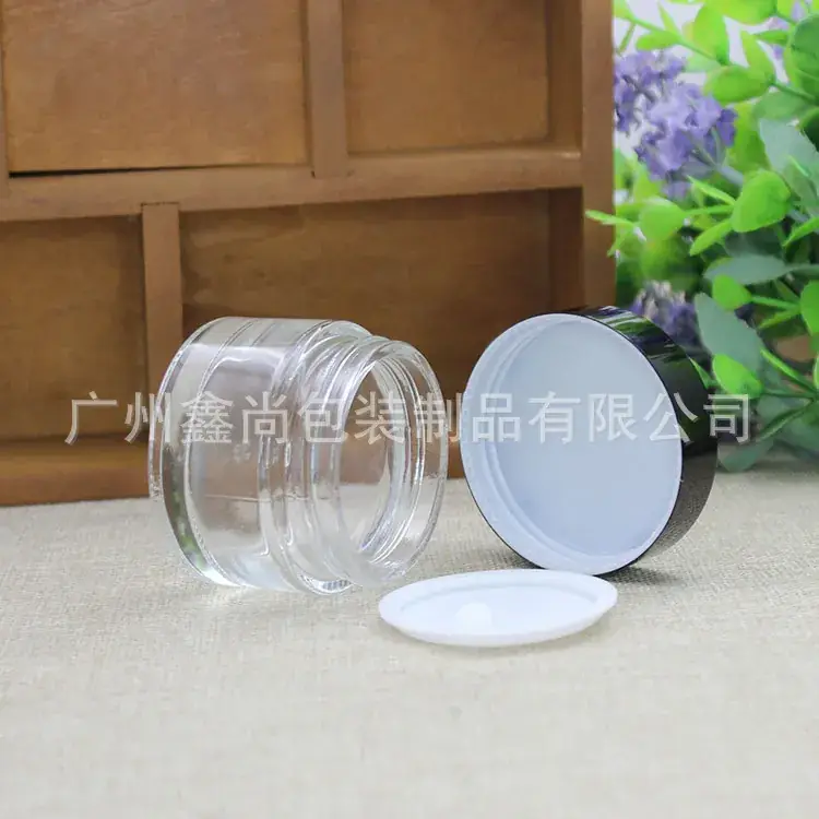 50g Transparent Glossy Eye Cream Bottle