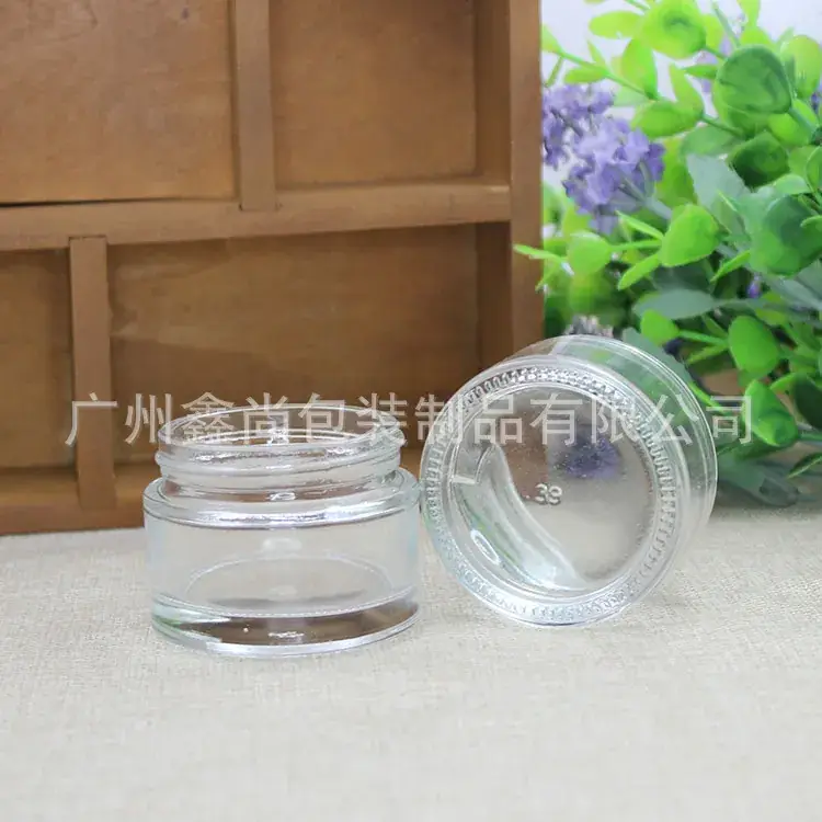 50g Transparent Glossy Eye Cream Bottle