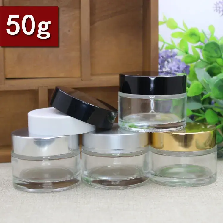 50g Transparent Glossy Eye Cream Bottle