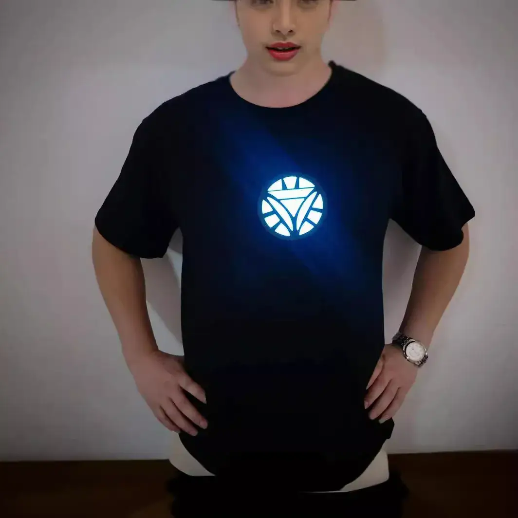 Iron Man 2 LED Light T-Shirt for Men - Image 8