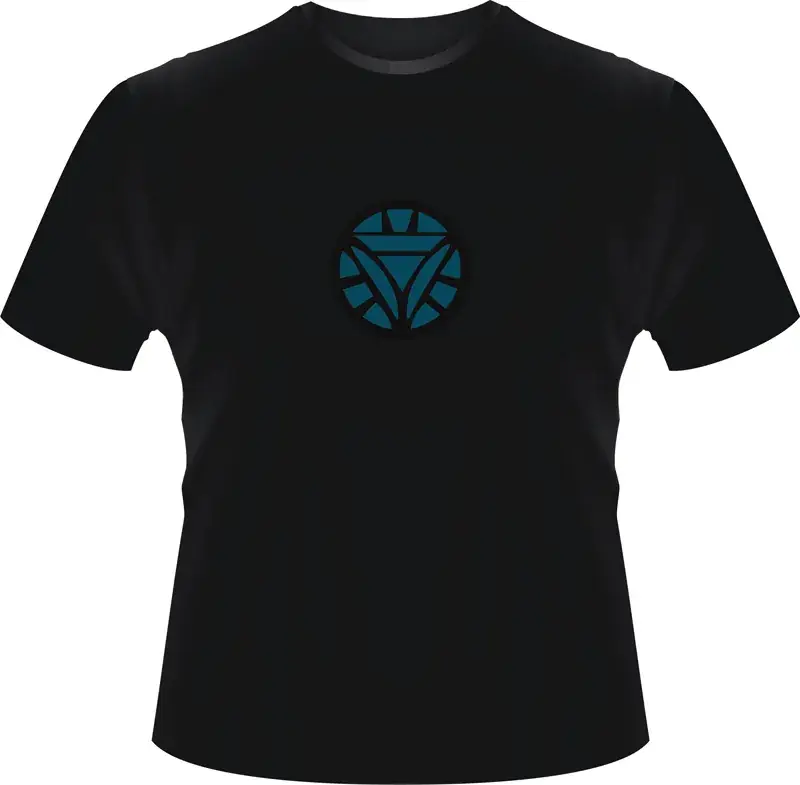 Iron Man 2 LED Light T-Shirt for Men — feature 2