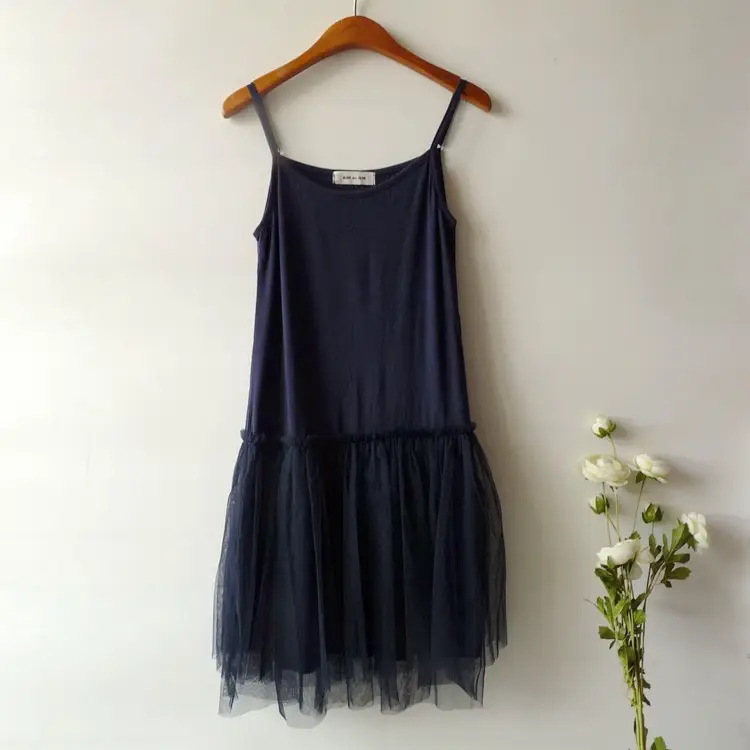 Navy blue suspenders